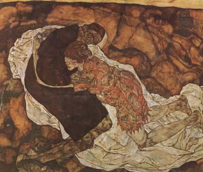 Egon Schiele Death and the Maiden (mk20) China oil painting art